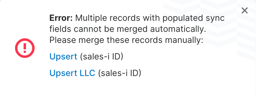 Upsert® Deduplicate